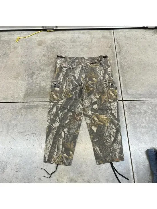 vintage red head relaxed baggy fit realtree camo cargo pants size 38 x 30 - Picture 4 of 4